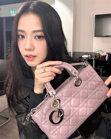 jisoo dior bags|jisoo's lady dior bag.